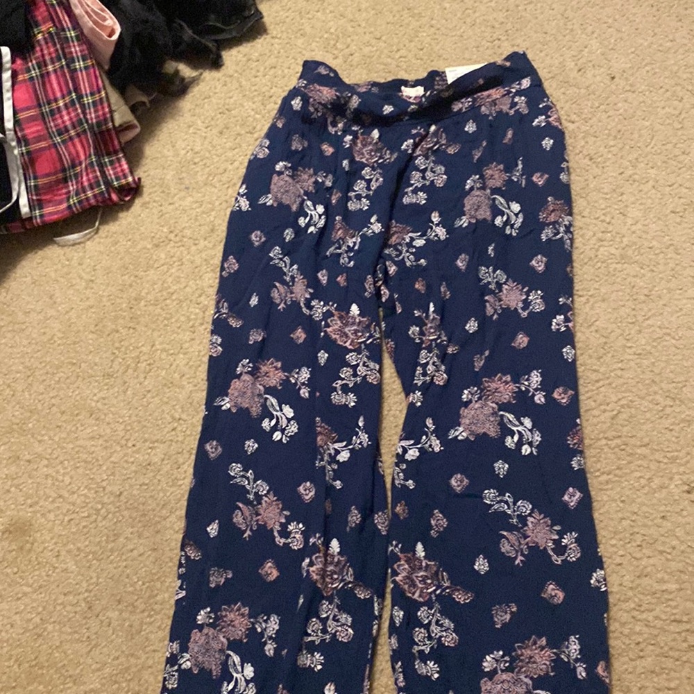floral hippie pants